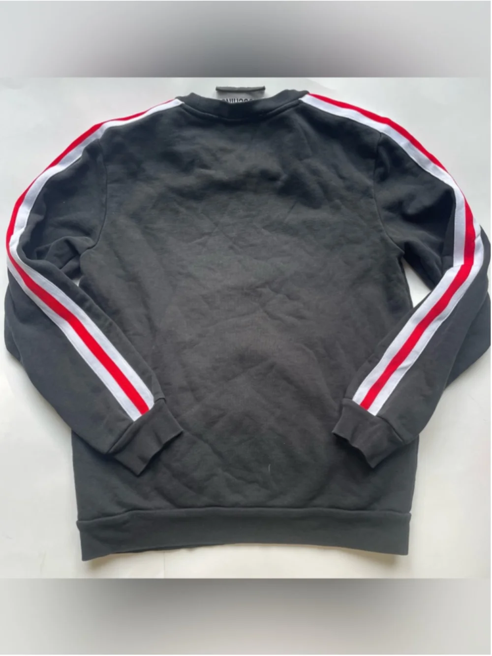 Moschino Milano Black Logo Crewneck Sweater unisex small